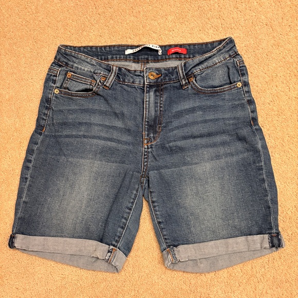 Celebrity Pink Pants - Celebrity Pink Denim Bermuda Shorts Womens Size 7 Waist 28 Summer Festival Jean